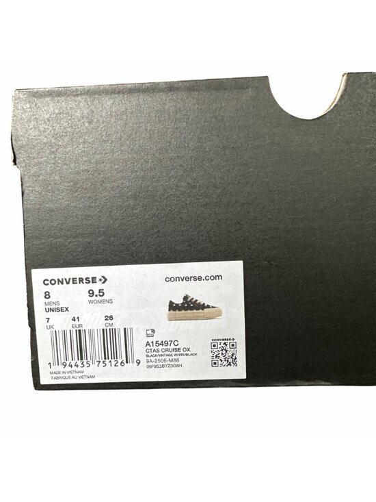 ⭐Converse Chuck Taylor Cruise Stars Platform 8 Men Shoes Sneakers Black A15497C main image 6